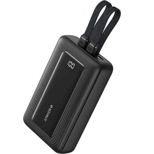 Vanjska baterija Anker PowerCore, 20000mAh, 30W, QC + PD, 1 x Lightning - 1 x USB-A - 2 x USB-C, Crna A1681G11