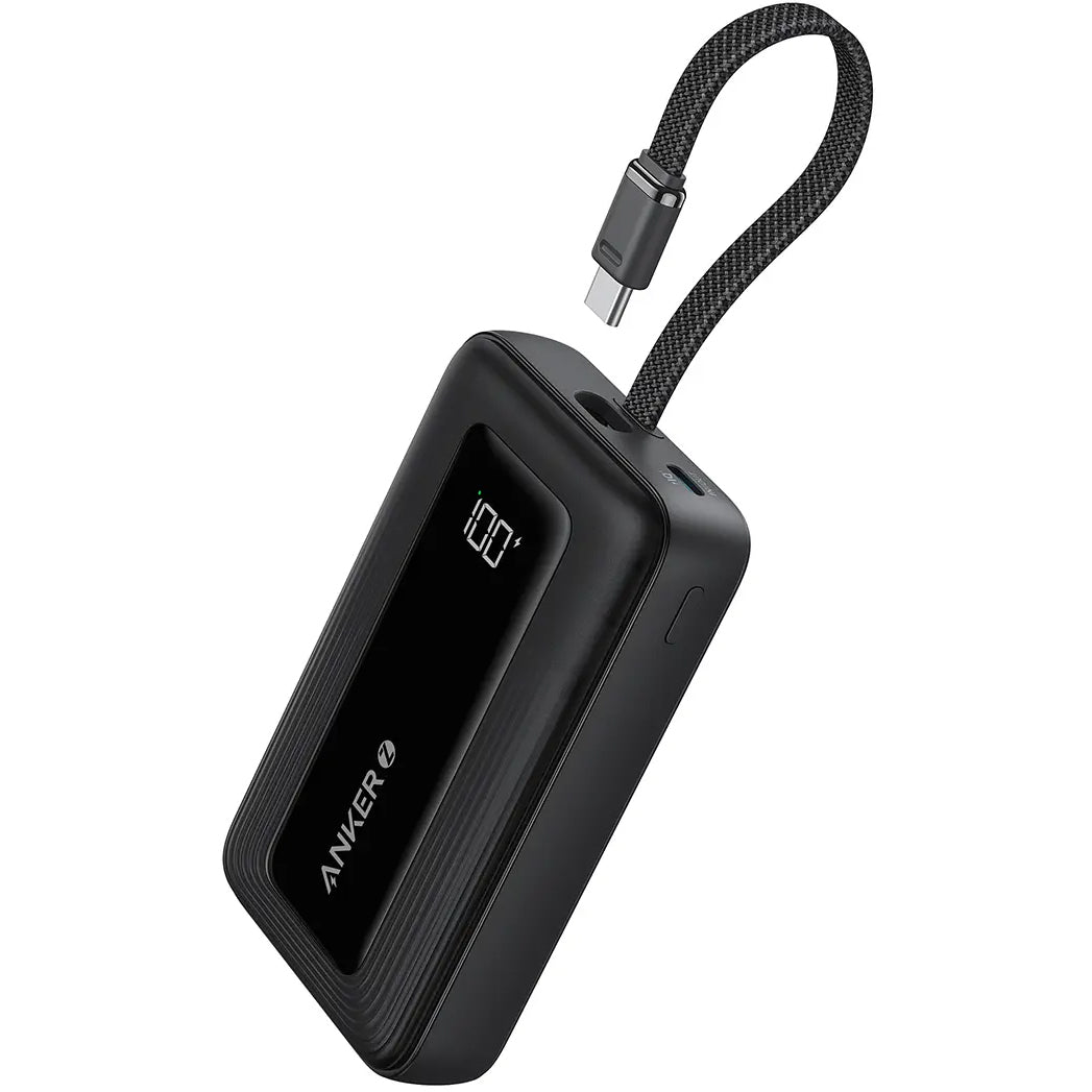 Baterie Externa Anker Zolo, 10000mAh, 30W, QC + PD, 1 x USB-A - 2 x USB-C, Neagra