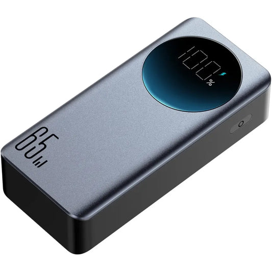 Spoljna baterija Joyroom JR-PBF05, 30000mAh, 65W, QC + PD, 1 x USB-A - 2 x USB-C, Crna