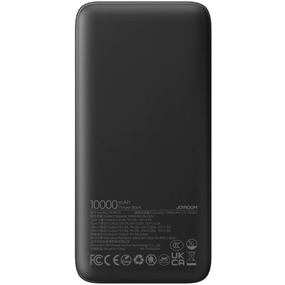 Eksterna baterija Joyroom JR-PBF15, 10000mAh, 22.5W, QC + PD, 1 x USB-C - 2 x USB-A, Crna