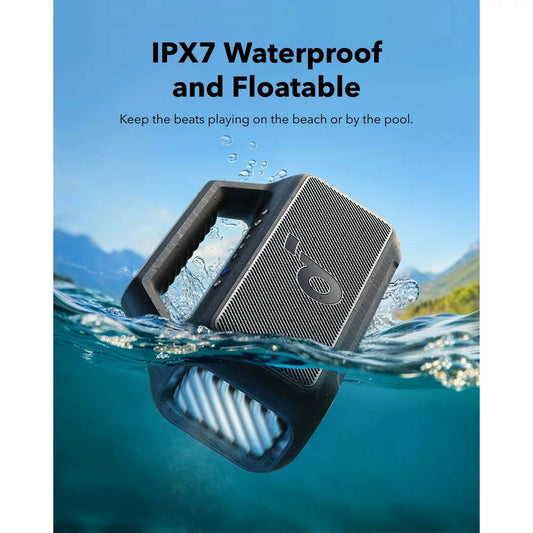 Boxa Portabila Bluetooth Anker SoundCore Boom 2, 80W, RGB, Waterproof, Neagra A3138011