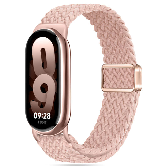 Curea Tech-Protect NylonMag pentru Xiaomi Smart Band 8 / 9, Roz