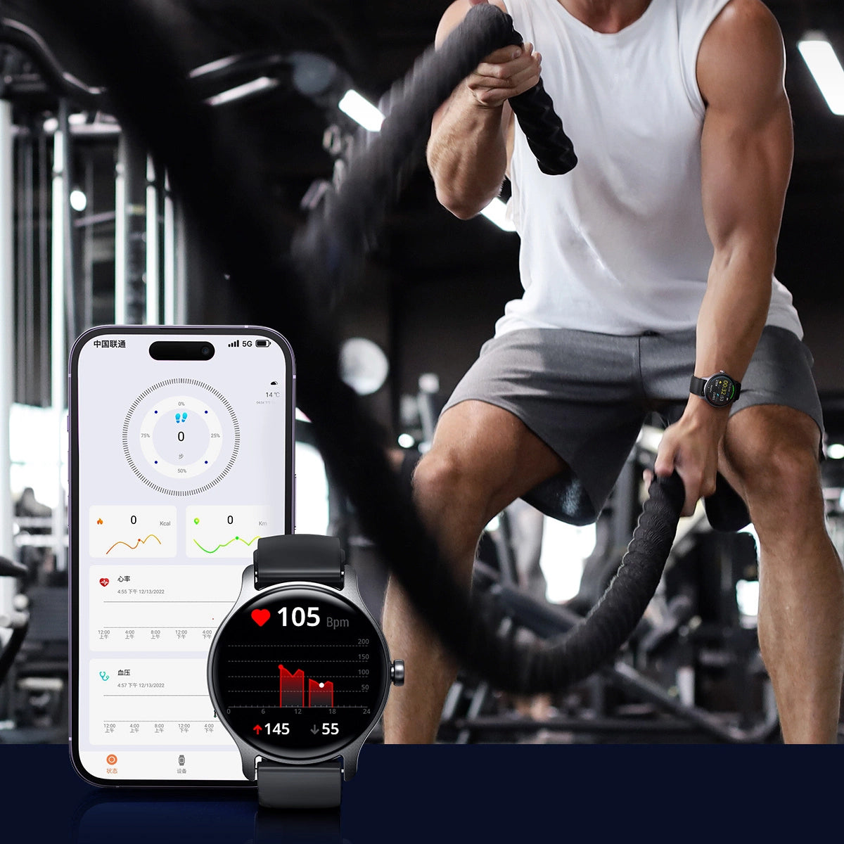 Smartwatch Joyroom FC1 Classic, Gri